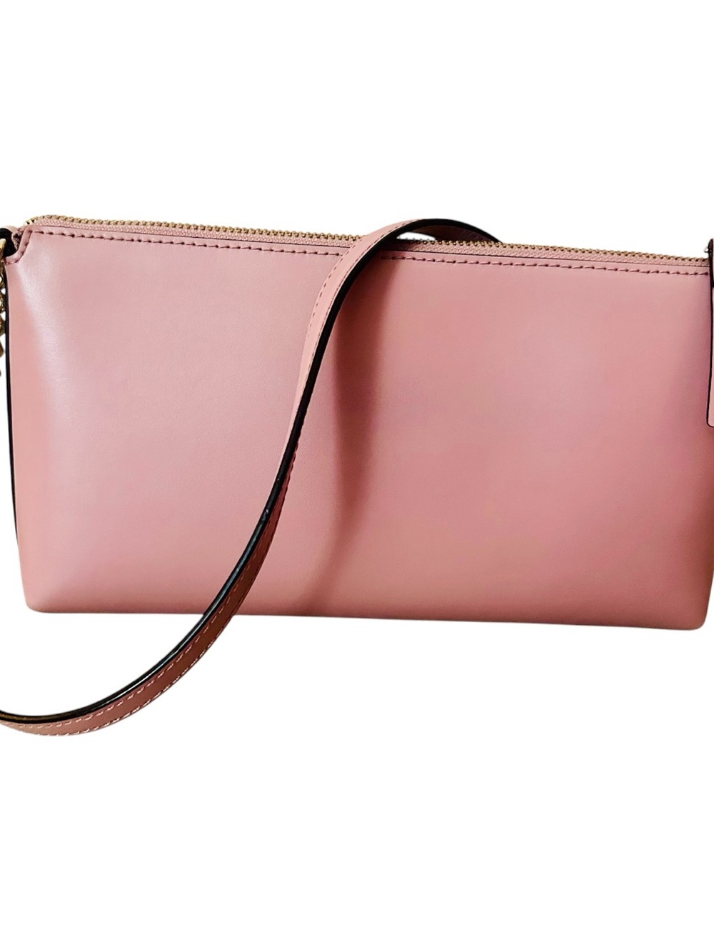 kate spade Sawyer Street Declan | Dusty Peony Leather Crossbody - Chain Strap - Picture 5 of 16